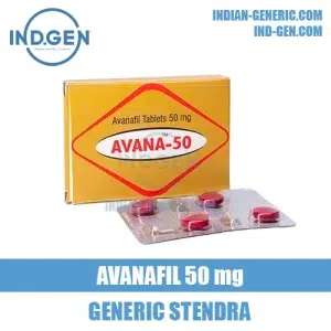 AVANA 50 mg avanafil stendra india