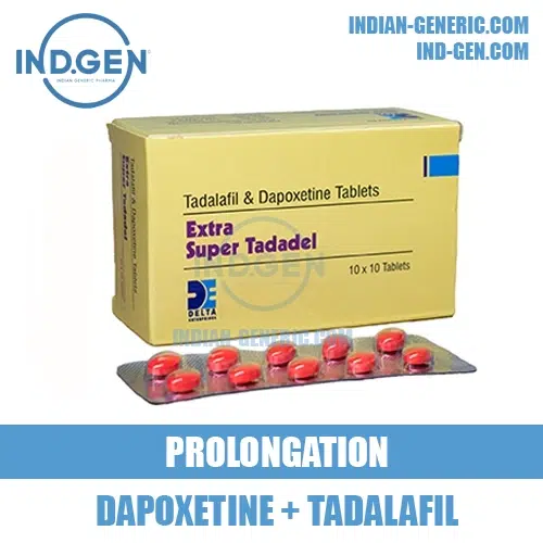EXTRA SUPER TADADEL tadalafil dapoxetine cialis india