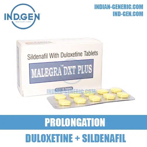 MALEGRA DXT PLUS duloxetine sildenafil viagra india