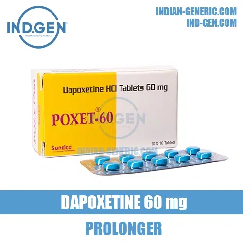 POXET 60 mg dapoxetine india