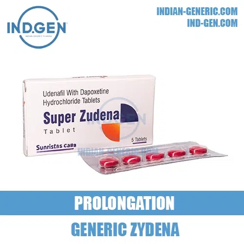 SUPER ZUDENA dapoxetine udenafil zidena india