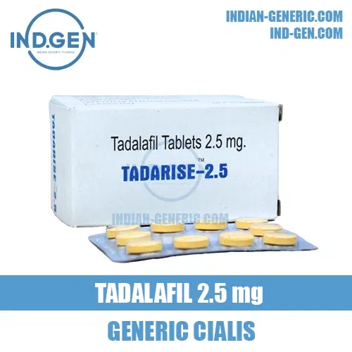 TADARISE 2.5 mg tadalafil cialis india