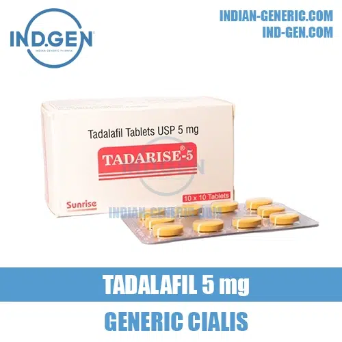 TADARISE 5 mg tadalafil cialis india