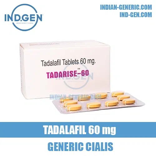TADARISE 60 mg tadalafil cialis india