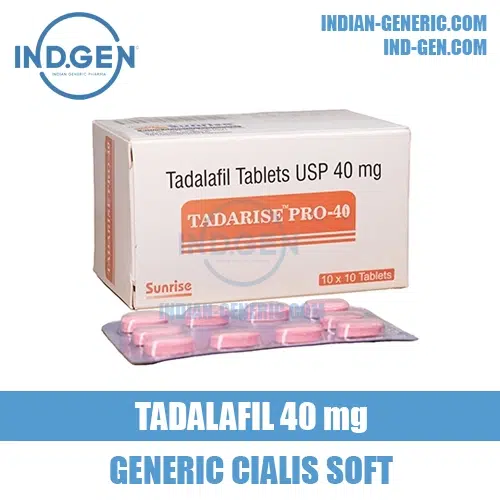 TADARISE PRO-40 mg tadalafil cialis india