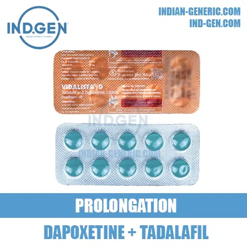 VIDALISTA D tadalafil+dapoxetine cialis priligy india