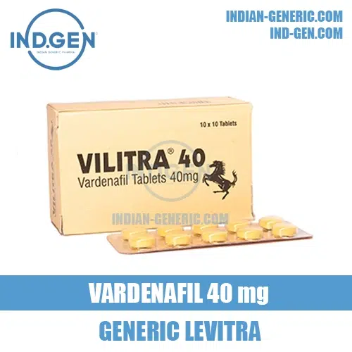 VILITRA 40 mg vardenafil levitra india