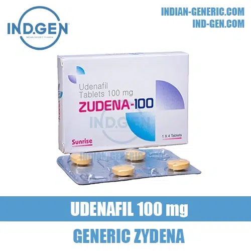 ZUDENA 100 mg udenafil zidena india