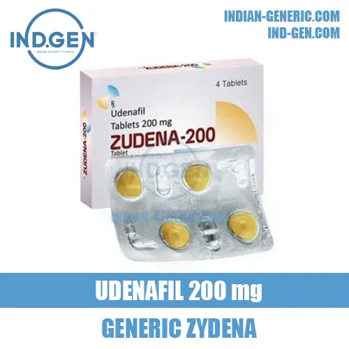 ZUDENA 200 mg udenafil zidena india
