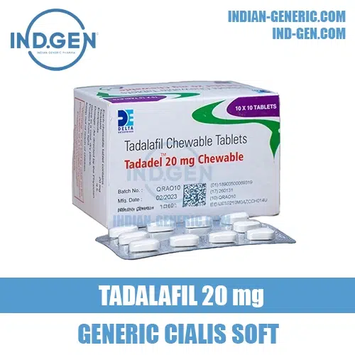 TADADEL 20 CHEWABLE tadalafil cialis india